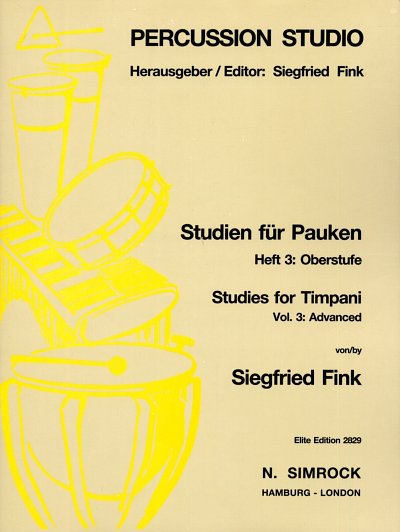 S. Fink: Studien für Pauken 3, Pk
