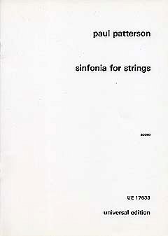 P. Patterson: Sinfonia op. 46  (Part.)