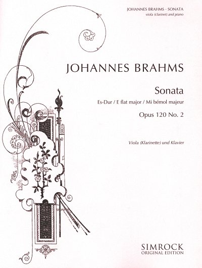 J. Brahms: Sonate Es-Dur op. 120/2 
