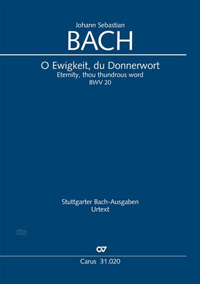 DL: J.S. Bach: O Ewigkeit, du Donnerwort F-Dur BWV 20 (1 (Pa
