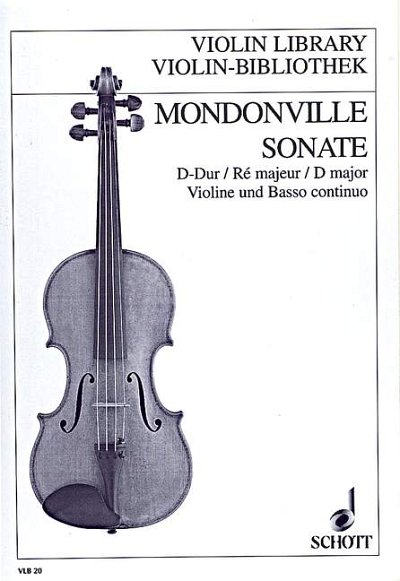 F. Mondonville, Jean-Joseph de: Sonata in D Major