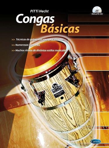 P. Hecht: Congas básicas, Cga (+CD)