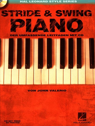 J. Valerio: Stride & Swing Piano, Klav (+CD)