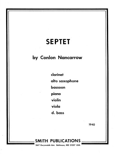 C. Nancarrow: Septett (Part.)