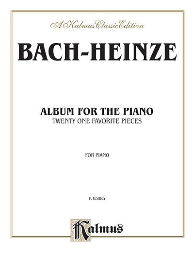 J.S. Bach: Album for the Piano, Klav