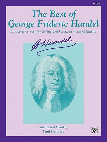 P. Paradise: The Best of George Frideric Hande, Stro (Part.)