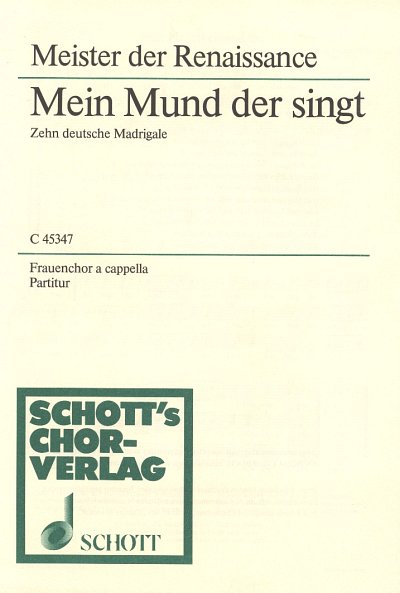 AQ: H. Mönkemeyer: Mein Mund, der singt, Fch3 (Chpa (B-Ware)