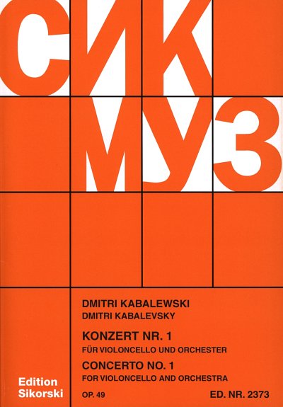 D. Kabalewski: Konzert 1 Op 49