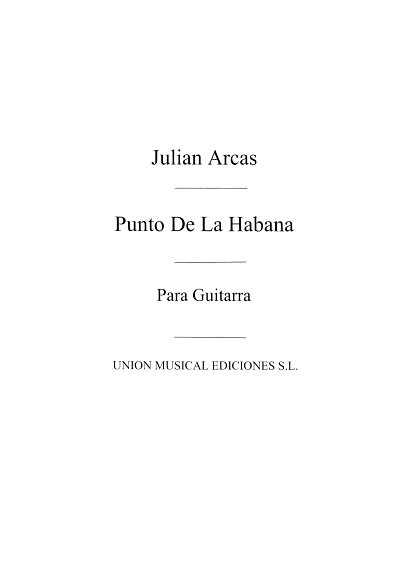 Punto De La Habana Fantasia Sobre El Pano, Git