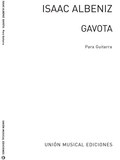 I. Albéniz: Gavota, Git