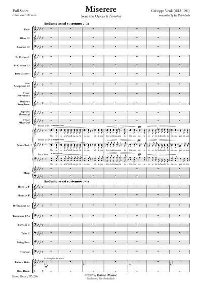 G. Verdi: Miserere (Pa+St)