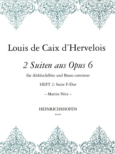 L. de Caix d'Hervelois: Suite F-Dur Aus Op 6 Heft 2 Suite 2