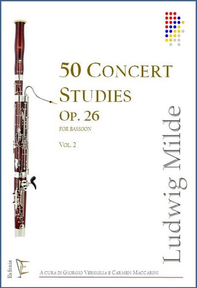MILDE L. (G. Versiglia): 50 CONCERT STUDIES OP. 26 FOR BASSOON Vol. 2