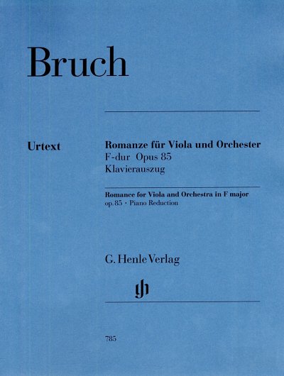 M. Bruch: Romanze F-Dur op. 85, VaOrch (KASt)