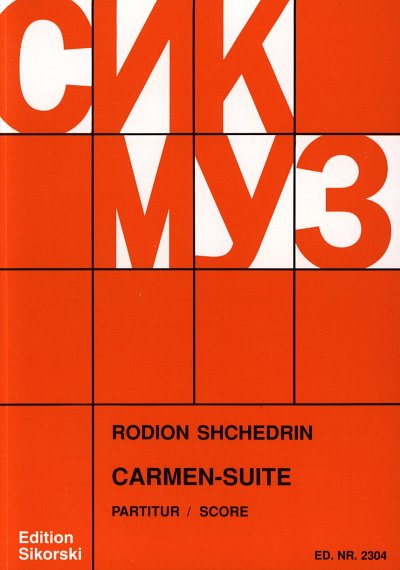 R. Schtschedrin: Carmen Suite (Nach Bizet)