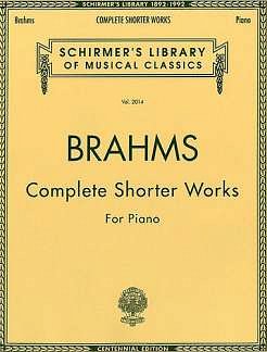 J. Brahms: Complete Shorter Works For Piano