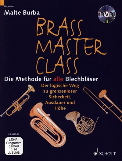 M. Burba: Brass Master Class, Tr/HrEuPosTb (BchDVD)