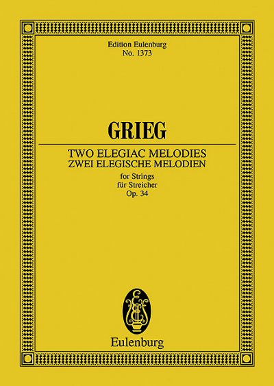 DL: E. Grieg: 2 elegische Melodien, Stro (Stp)