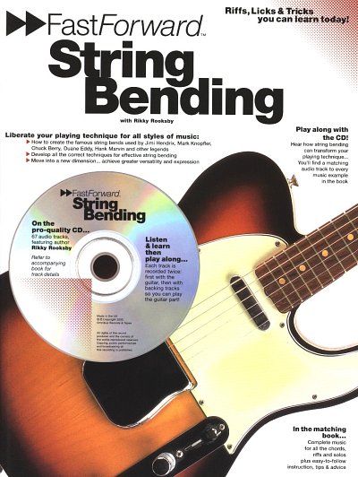 R. Rooksby i inni: Fast Forward String Bending Tab Book/Cd