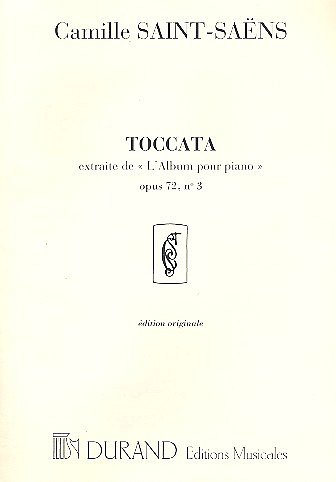 C. Saint-Saëns: Album Op 72 N 3 Toccata
