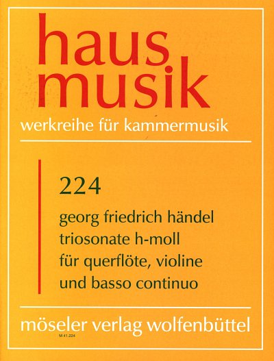G.F. Haendel: Triosonate H-Moll