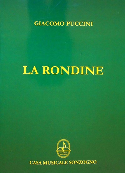 G. Puccini: La Rondine, GesKlav