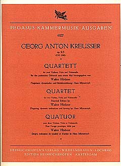 Kreusser Georg Anton: Quartett