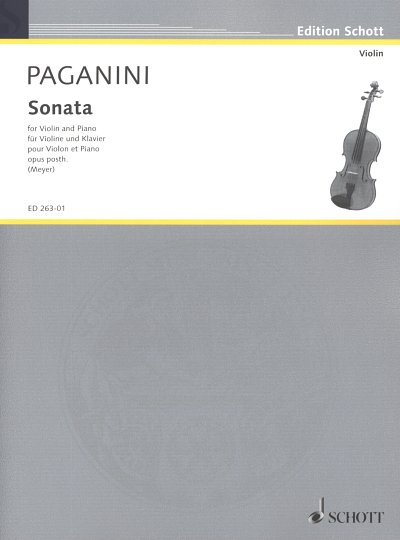 N. Paganini: Sonata op. posth., VlKlav (KlavpaSt)
