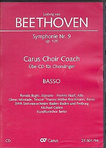 L. v. Beethoven: Symphonie Nr. 9. op. 125 , 4GesGchOrch (CD)