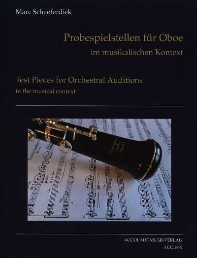 M. Schaeferdiek: Probespielstellen für Oboe, Ob
