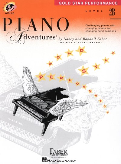 R. Faber: Piano Adventures 2B - Gold Star Pe, Klav (+Audiod)