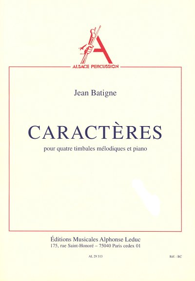 J. Batigne: Jean Batigne: Caracteres (Part.)