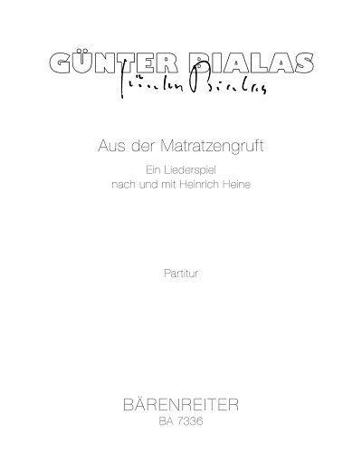 G. Bialas: Aus der Matratzengruft (1991) (Part.)