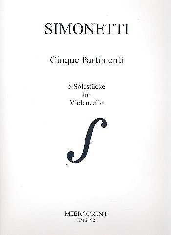 G.P. Simonetti: Cinque Partimenti