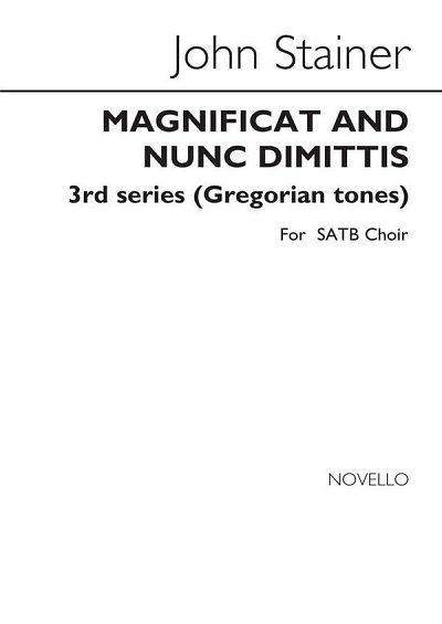 J. Stainer: Magnificat & Nunc Dimittis 3rd Series