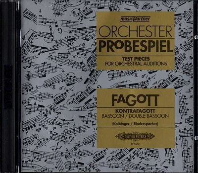K. Kolbinger: Orchester-Probespiel: Fagott/ Ko, FagKfg (2CD)