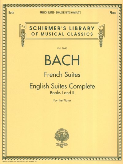 J.S. Bach: French Suites / English Suites Complete, Klav