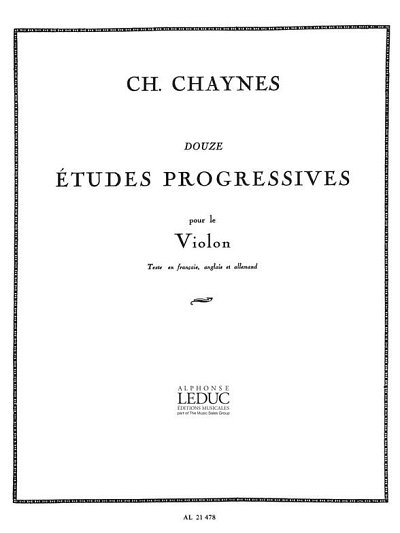 C. Chaynes: 12 Etudes Progressives