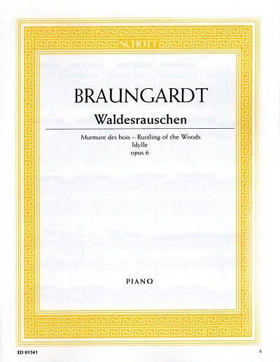 AQ: B. Fridolin: Waldesrauschen op. 6 , Klav (B-Ware)