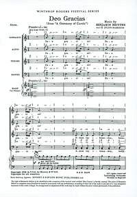 B. Britten: Deo Gracias op.28 (Chpa)