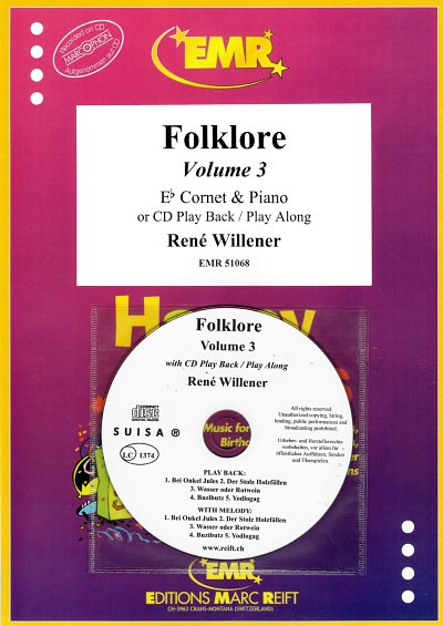 R. Willener: Folklore Volume 3, KornKlav (+CD)