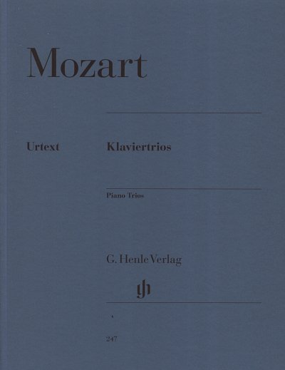 W.A. Mozart: Klaviertrios, VlVcKlv (Stp)