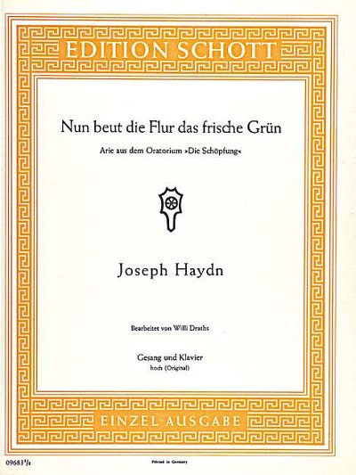 DL: J. Haydn: Nun beut die Flur das frische Grün, GesHKlav