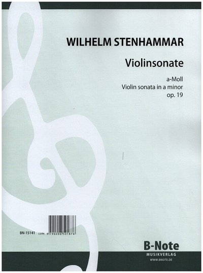 S.W. (1871-1927): Violinsonate a-Moll op., VlKlav (KlavpaSt)