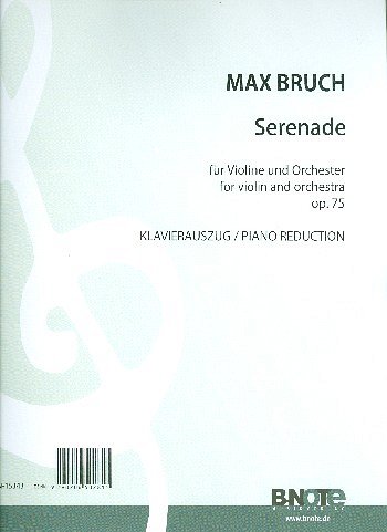 M. Bruch: Serenade für Violine und Klavie, VlKlav (KlavpaSt)