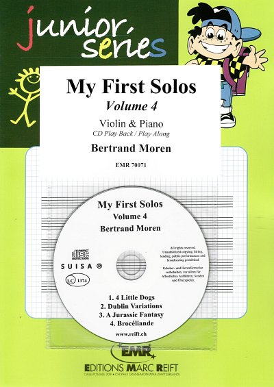 B. Moren: My First Solos Volume 4, VlKlav (+CD)