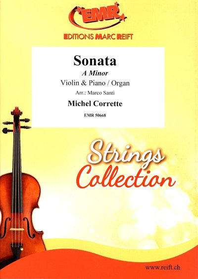 M. Corrette: Sonata in A minor, VlKlv/Org (KlavpaSt)