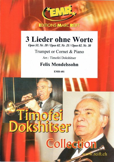 DL: F. Mendelssohn Barth: 3 Lieder ohne Worte, Trp/KrnKlav