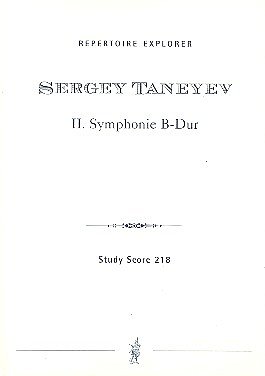 S.I. Tanejew: Sinfonie B-Dur Nr. 2, Sinfo (Stp)