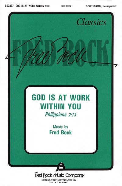 F. Bock: God Is At Work Within You, Ch2Klav (Chpa)